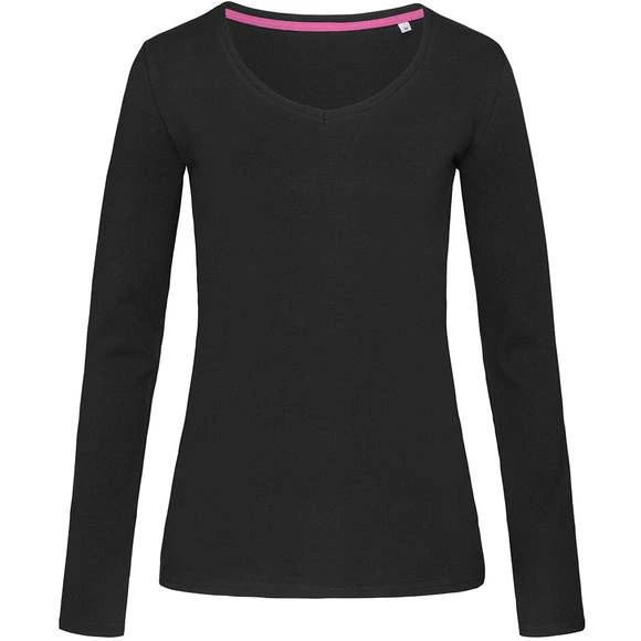 Stedman ST9720 - Claire V-neck Long Sleeve 3 Stedman ST9720 - Claire V-neck Long Sleeve – Image 3