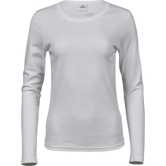 590 - Ladies LS Interlock T-Shirt 6 590 - Ladies LS Interlock T-Shirt – Image 6