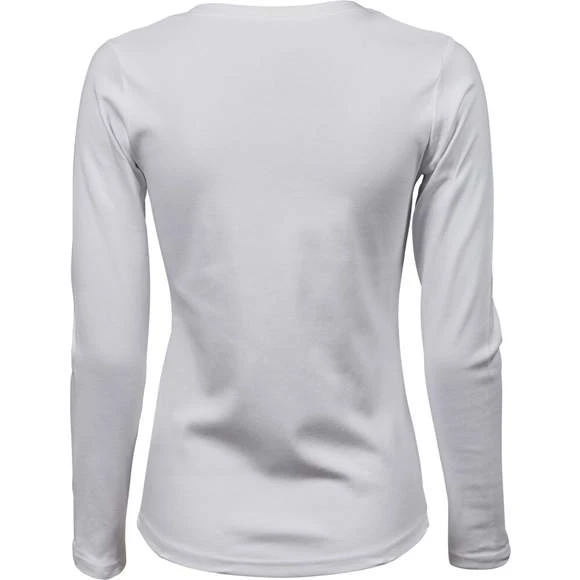 590 - Ladies LS Interlock T-Shirt 7 590 - Ladies LS Interlock T-Shirt – Image 7