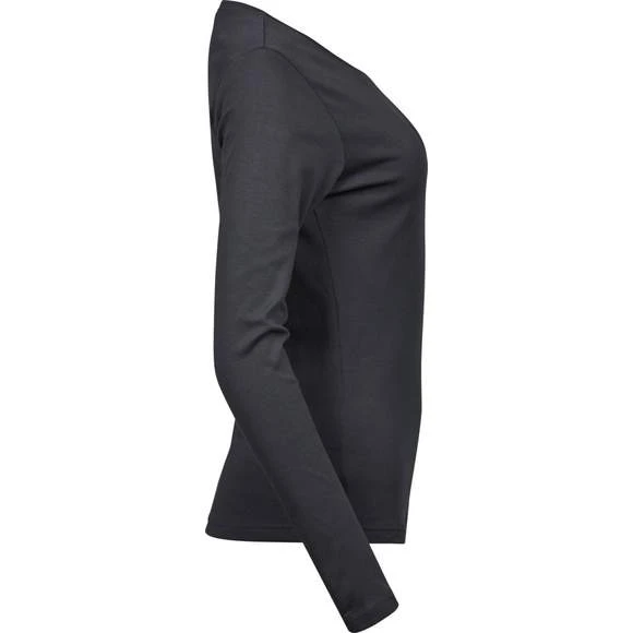 590 - Ladies LS Interlock T-Shirt 17 590 - Ladies LS Interlock T-Shirt – Image 17