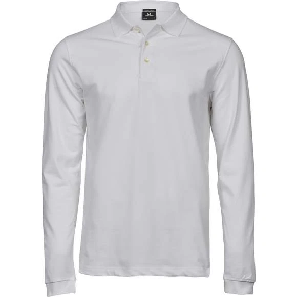 1406 - Luxury LS Stretch Polo 10 1406 - Luxury LS Stretch Polo – Image 10