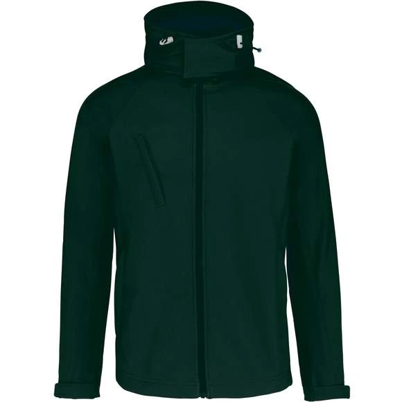 KARIBAN K413 - Veste Softshell à Capuche Homme 5 KARIBAN K413 - Veste Softshell à Capuche Homme – Image 5