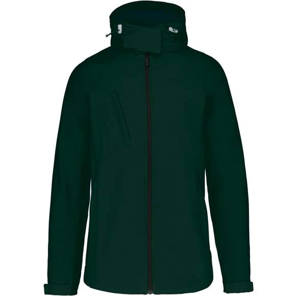 KARIBAN K414 - Veste Softshell à Capuche Femme 5 KARIBAN K414 - Veste Softshell à Capuche Femme – Image 5