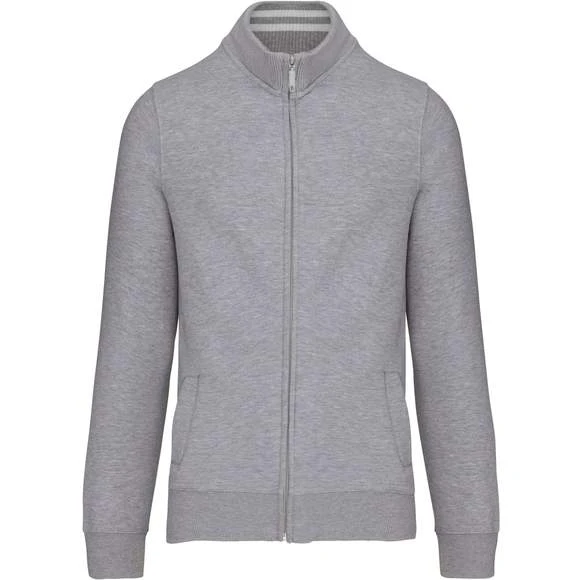 KARIBAN K456 - Veste Molleton Zippée Homme 5 KARIBAN K456 - Veste Molleton Zippée Homme – Image 5