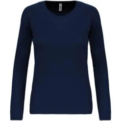 PROACT PA444 - T-shirt Sport Manches Longues Femme -Nicholson Boutique aHR0cDovL21lZGlhMi5kZXNpZ25wYXJ0bmVyLmZyL2MvcC83MDYyLzcwNjItMTY0MC0xLmpwZw