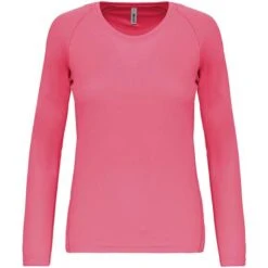 PROACT PA444 - T-shirt Sport Manches Longues Femme -Nicholson Boutique aHR0cDovL21lZGlhMi5kZXNpZ25wYXJ0bmVyLmZyL2MvcC83MDYyLzcwNjItOTk0OC0xLmpwZw