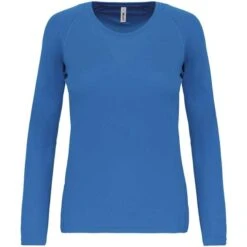 PROACT PA444 - T-shirt Sport Manches Longues Femme -Nicholson Boutique aHR0cDovL21lZGlhMi5kZXNpZ25wYXJ0bmVyLmZyL2MvcC83MDYyLzcwNjItOTkwMC0xLmpwZw