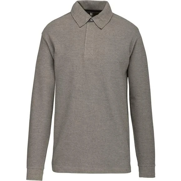 KARIBAN K221 - French Rib - Polo Côtelé Manches Longues 5 KARIBAN K221 - French Rib - Polo Côtelé Manches Longues – Image 5