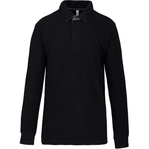 KARIBAN K221 - French Rib - Polo Côtelé Manches Longues 8 KARIBAN K221 - French Rib - Polo Côtelé Manches Longues – Image 8