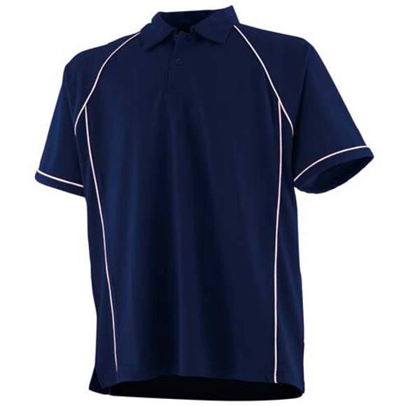 LV372 - Kids Piped Performance Polo 5 LV372 - Kids Piped Performance Polo – Image 5