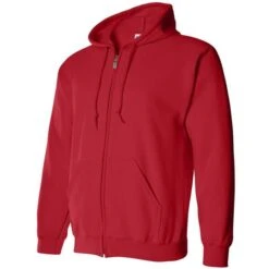 Gildan 18600 - Adult Full Zip Hooded Sweatshirt -Nicholson Boutique aHR0cDovL21lZGlhMi5kZXNpZ25wYXJ0bmVyLmZyL2MvcC83NjMvNzYzLTE5MS0xLmpwZw