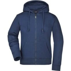 James & Nicholson JN053 - Ladies' Hooded Jacket -Nicholson Boutique aHR0cDovL21lZGlhMi5kZXNpZ25wYXJ0bmVyLmZyL2MvcC83NzU3Lzc3NTctMTA3NDQtMS5qcGc