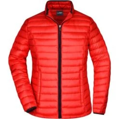 James & Nicholson JN1081 - Ladies Quilted Down Jacket -Nicholson Boutique aHR0cDovL21lZGlhMi5kZXNpZ25wYXJ0bmVyLmZyL2MvcC83Nzc5Lzc3NzktMTA3NzctMS5qcGc