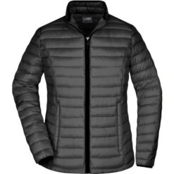 James & Nicholson JN1081 - Ladies Quilted Down Jacket -Nicholson Boutique aHR0cDovL21lZGlhMi5kZXNpZ25wYXJ0bmVyLmZyL2MvcC83Nzc5Lzc3NzktMTA4MDEtMS5qcGc