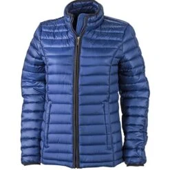 James & Nicholson JN1081 - Ladies Quilted Down Jacket -Nicholson Boutique aHR0cDovL21lZGlhMi5kZXNpZ25wYXJ0bmVyLmZyL2MvcC83Nzc5Lzc3NzktMTA4MDMtMS5qcGc