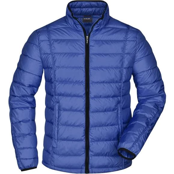James & Nicholson JN1082 - Mens Quilted Down Jacket 2 James & Nicholson JN1082 - Mens Quilted Down Jacket – Image 2