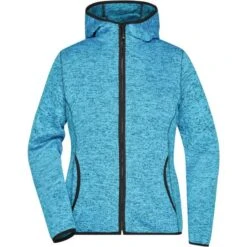 James & Nicholson JN588 - Ladies' Knitted Fleece Hoody -Nicholson Boutique aHR0cDovL21lZGlhMi5kZXNpZ25wYXJ0bmVyLmZyL2MvcC83ODMwLzc4MzAtMTA4NjctMS5qcGc
