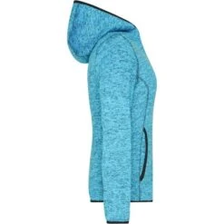 James & Nicholson JN588 - Ladies' Knitted Fleece Hoody -Nicholson Boutique aHR0cDovL21lZGlhMi5kZXNpZ25wYXJ0bmVyLmZyL2MvcC83ODMwLzc4MzAtMTA4NjctMy5qcGc