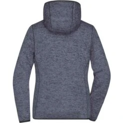 James & Nicholson JN588 - Ladies' Knitted Fleece Hoody -Nicholson Boutique aHR0cDovL21lZGlhMi5kZXNpZ25wYXJ0bmVyLmZyL2MvcC83ODMwLzc4MzAtMTA4NjktMi5qcGc