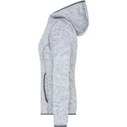James & Nicholson JN588 - Ladies' Knitted Fleece Hoody -Nicholson Boutique aHR0cDovL21lZGlhMi5kZXNpZ25wYXJ0bmVyLmZyL2MvcC83ODMwLzc4MzAtMTA4NzEtNC5qcGc