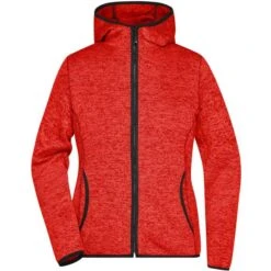 James & Nicholson JN588 - Ladies' Knitted Fleece Hoody -Nicholson Boutique aHR0cDovL21lZGlhMi5kZXNpZ25wYXJ0bmVyLmZyL2MvcC83ODMwLzc4MzAtMTA4NzItMS5qcGc