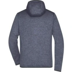 James & Nicholson JN589 - Men's Knitted Fleece Hoody -Nicholson Boutique aHR0cDovL21lZGlhMi5kZXNpZ25wYXJ0bmVyLmZyL2MvcC83ODMxLzc4MzEtMTA4NjktMi5qcGc