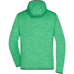 James & Nicholson JN589 - Men's Knitted Fleece Hoody -Nicholson Boutique aHR0cDovL21lZGlhMi5kZXNpZ25wYXJ0bmVyLmZyL2MvcC83ODMxLzc4MzEtMTA4NzAtMi5qcGc