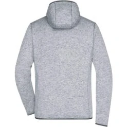 James & Nicholson JN589 - Men's Knitted Fleece Hoody -Nicholson Boutique aHR0cDovL21lZGlhMi5kZXNpZ25wYXJ0bmVyLmZyL2MvcC83ODMxLzc4MzEtMTA4NzEtMi5qcGc