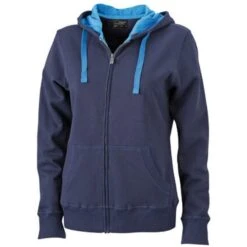 James & Nicholson JN594 - Ladies' Hooded Jacket -Nicholson Boutique aHR0cDovL21lZGlhMi5kZXNpZ25wYXJ0bmVyLmZyL2MvcC83ODMyLzc4MzItMTA4NzQtMS5qcGc