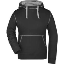James & Nicholson JN960 - Ladies' Lifestyle Hoody -Nicholson Boutique aHR0cDovL21lZGlhMi5kZXNpZ25wYXJ0bmVyLmZyL2MvcC83ODUzLzc4NTMtMTA4ODUtMS5qcGc