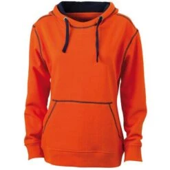 James & Nicholson JN960 - Ladies' Lifestyle Hoody -Nicholson Boutique aHR0cDovL21lZGlhMi5kZXNpZ25wYXJ0bmVyLmZyL2MvcC83ODUzLzc4NTMtMTA4ODctMS5qcGc