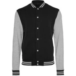 Build Your Brand BY015 - Sweat College Jacket -Nicholson Boutique aHR0cDovL21lZGlhMi5kZXNpZ25wYXJ0bmVyLmZyL2MvcC84MDUxLzgwNTEtMTExMDAtMS5qcGc