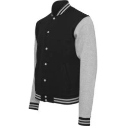 Build Your Brand BY015 - Sweat College Jacket -Nicholson Boutique aHR0cDovL21lZGlhMi5kZXNpZ25wYXJ0bmVyLmZyL2MvcC84MDUxLzgwNTEtMTExMDAtMTAuanBn