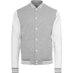 Build Your Brand BY015 - Sweat College Jacket -Nicholson Boutique aHR0cDovL21lZGlhMi5kZXNpZ25wYXJ0bmVyLmZyL2MvcC84MDUxLzgwNTEtMTExMDItMS5qcGc