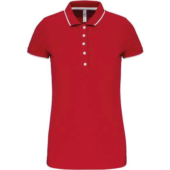 KARIBAN K252 - Polo Maille Piquée Manches Courtes Femme 5 KARIBAN K252 - Polo Maille Piquée Manches Courtes Femme – Image 5