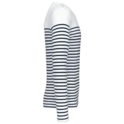 KARIBAN K366 - Marinière Manches Longues Homme -Nicholson Boutique aHR0cDovL21lZGlhMi5kZXNpZ25wYXJ0bmVyLmZyL2MvcC84NjE4Lzg2MTgtMTE2ODQtMy5qcGc