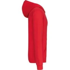 KARIBAN K466 - Sweat-shirt Zippé Capuche Contrastée -Nicholson Boutique aHR0cDovL21lZGlhMi5kZXNpZ25wYXJ0bmVyLmZyL2MvcC84NjI1Lzg2MjUtMTMyNi0zLmpwZw