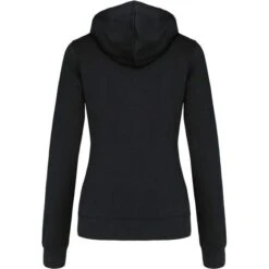 KARIBAN K467 - Sweat-shirt Zippé Capuche Contrastée Femme -Nicholson Boutique aHR0cDovL21lZGlhMi5kZXNpZ25wYXJ0bmVyLmZyL2MvcC84NjI2Lzg2MjYtMTMxMC0yLmpwZw