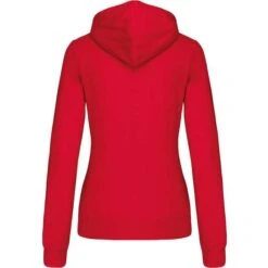 KARIBAN K467 - Sweat-shirt Zippé Capuche Contrastée Femme -Nicholson Boutique aHR0cDovL21lZGlhMi5kZXNpZ25wYXJ0bmVyLmZyL2MvcC84NjI2Lzg2MjYtMTMyNi0yLmpwZw
