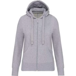 KARIBAN K464 - Sweat-shirt Zippé Capuche Femme -Nicholson Boutique aHR0cDovL21lZGlhMi5kZXNpZ25wYXJ0bmVyLmZyL2MvcC84NjI3Lzg2MjctMzY3Mi0xLmpwZw