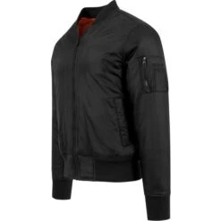 Build Your Brand BY030 - Bomber Jacket -Nicholson Boutique aHR0cDovL21lZGlhMi5kZXNpZ25wYXJ0bmVyLmZyL2MvcC85NTIwLzk1MjAtMTEwOTEtMTAuanBn