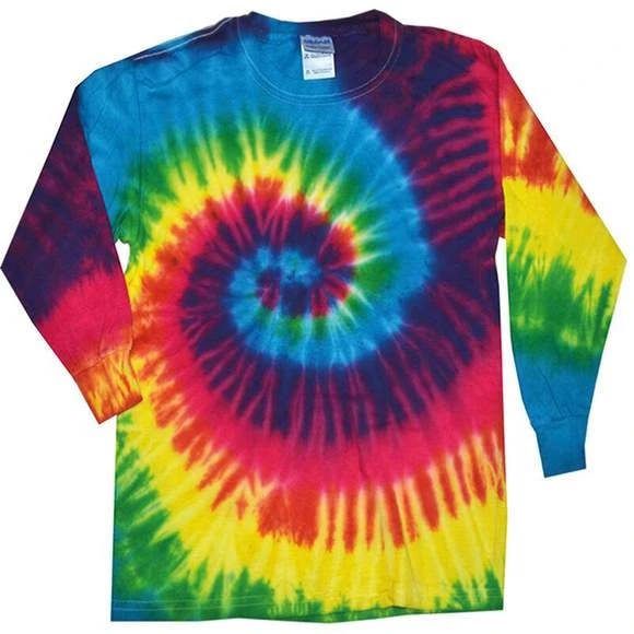 TD015 - Long Sleeve Tie-dye T 2 TD015 - Long Sleeve Tie-dye T – Image 2
