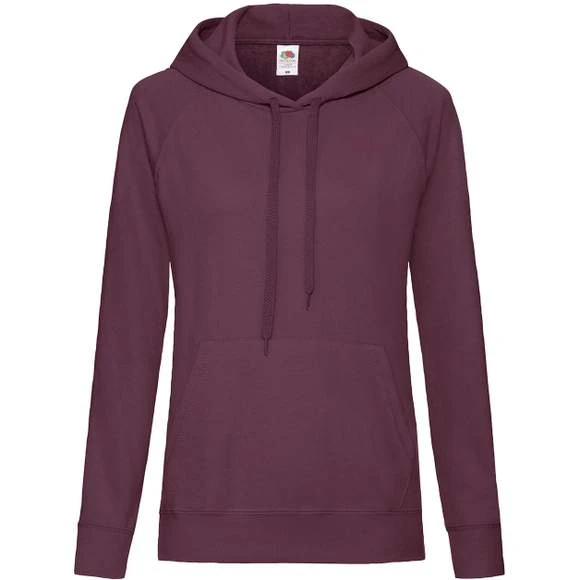 FRUIT OF THE LOOM 62-148-0 - Lightweight Hooded Sweat Lady-Fit 10 FRUIT OF THE LOOM 62-148-0 - Lightweight Hooded Sweat Lady-Fit – Image 10