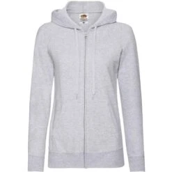 FRUIT OF THE LOOM 62-150-0 - Lightweight Hooded Sweat Jacket Lady-Fit -Nicholson Boutique aHR0cDovL21lZGlhMi5kZXNpZ25wYXJ0bmVyLmZyL2MvcC8xMDE4OS8xMDE4OS00MDctMS5qcGc