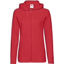 FRUIT OF THE LOOM 62-150-0 - Lightweight Hooded Sweat Jacket Lady-Fit -Nicholson Boutique aHR0cDovL21lZGlhMi5kZXNpZ25wYXJ0bmVyLmZyL2MvcC8xMDE4OS8xMDE4OS0zOTktMS5qcGc