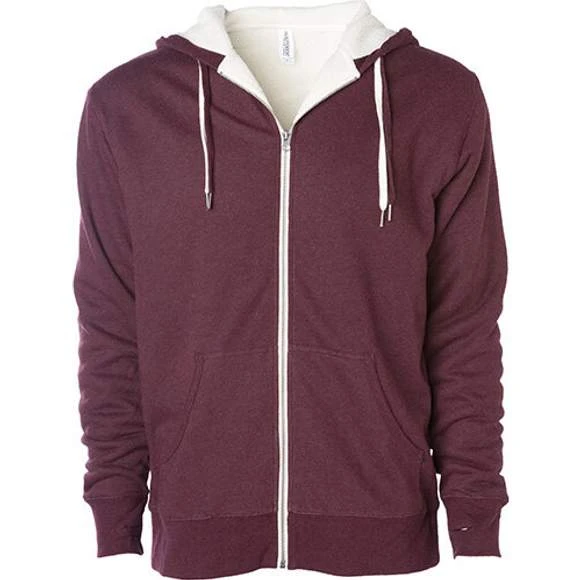 INDEPENDENT EXP90SHZ - Unisex Sherpa Lined Zip Hooded Jacket 6 INDEPENDENT EXP90SHZ - Unisex Sherpa Lined Zip Hooded Jacket – Image 6