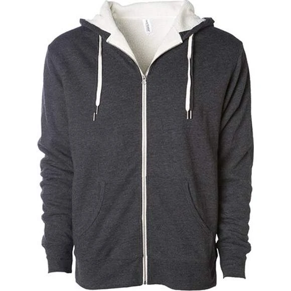 INDEPENDENT EXP90SHZ - Unisex Sherpa Lined Zip Hooded Jacket 2 INDEPENDENT EXP90SHZ - Unisex Sherpa Lined Zip Hooded Jacket – Image 2