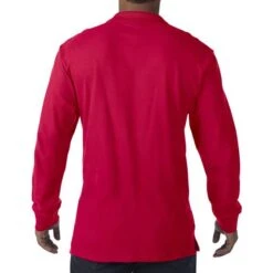 Gildan 85900 - Premium Cotton Adult Double Piqué Polo LS -Nicholson Boutique aHR0cDovL21lZGlhMi5kZXNpZ25wYXJ0bmVyLmZyL2MvcC8xMDQwMS8xMDQwMS0xOTEtMi5qcGc