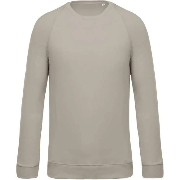 KARIBAN K480 - Sweat-shirt BIO Col Rond Manches Raglan Homme 17 KARIBAN K480 - Sweat-shirt BIO Col Rond Manches Raglan Homme – Image 17