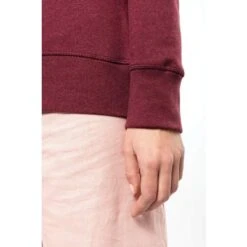 KARIBAN K481 - Sweat-shirt BIO Col Rond Manches Raglan Femme -Nicholson Boutique aHR0cDovL21lZGlhMi5kZXNpZ25wYXJ0bmVyLmZyL2MvcC8xMDU4MC8xMDU4MC0xNDM4Ny0xMS5qcGc